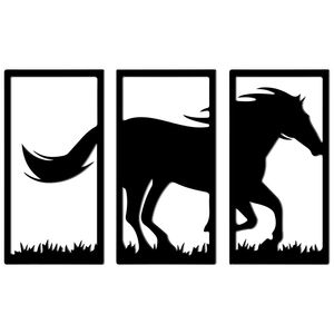 نقد و بررسی دیوارکوب باروچین مدل اسب وحشی کد ws-28 مجموعه 3 عددی توسط خریداران