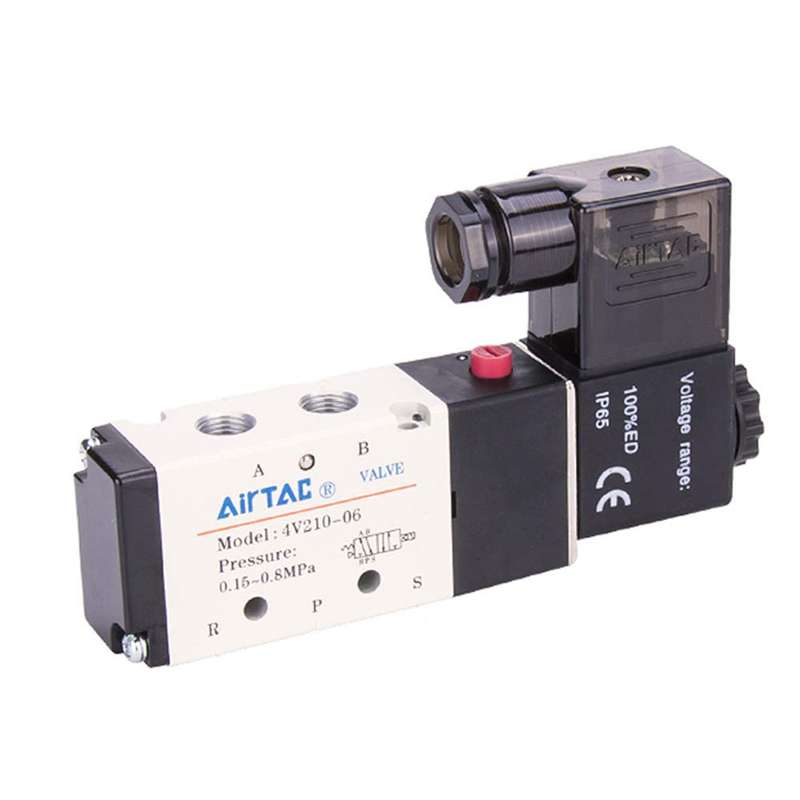 شیر برقی پنوماتیک ایرتک مدل 4v210-06 شیر برقی پنوماتیک ایرتک مدل 4v210-06