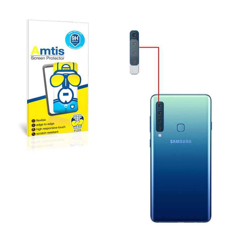 محافظ لنز دوربین امتیس مدل a9(2018) مناسب برای گوشی موبایل سامسونگ GALAXY A9 2018