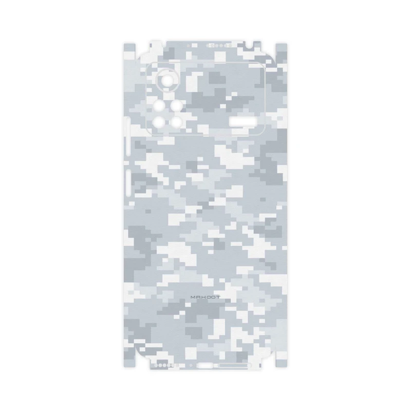 برچسب پوششی ماهوت مدل Army-Snow-Pixel-FullSkin مناسب برای گوشی موبایل شیائومی Poco X4 Pro 5G