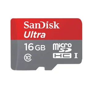 کارت حافظه microSD سن دیسک مدل Ultra کلاس 10 استاندارد UHS-I U1 سرعت 200X 30MBps ظرفیت 16 گیگابایت 