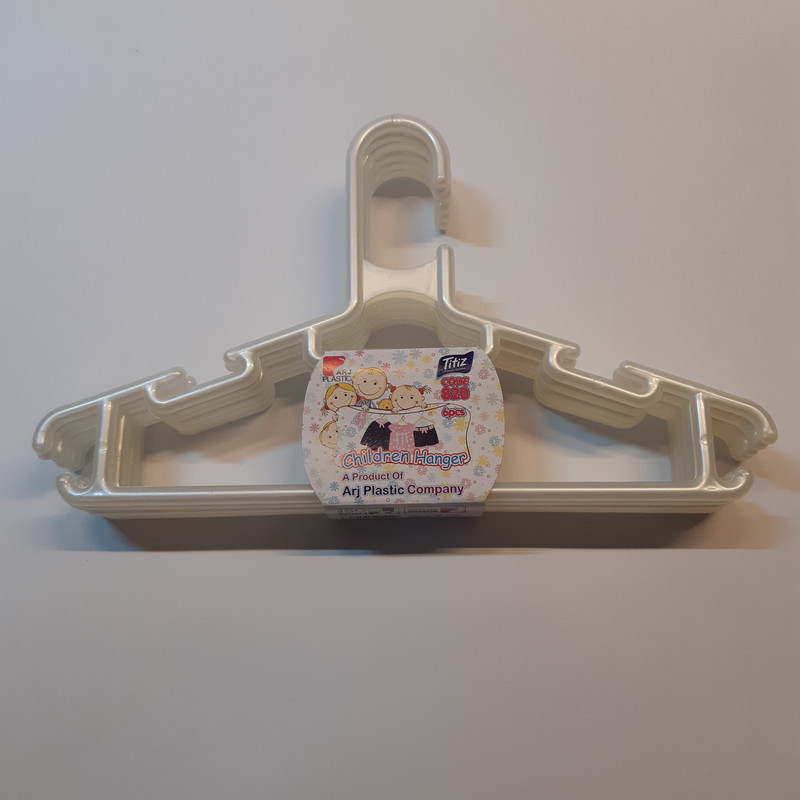 چوب لباسی کودک کد 820 بسته 6 عددی