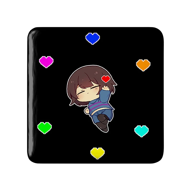 پیکسل خندالو طرح بازی آندرتیل (Undertale) مدل مربعی کد 31738