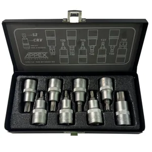 آچار آلن بکسی اپکس مدل SMT-APPEX-APX6028-ALENBOXI-T--8PCS مجموعه 8 عددی