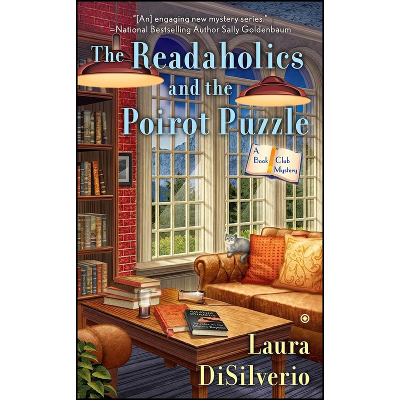 کتاب The Readaholics and the Poirot Puzzle  اثر Laura DiSilverio انتشارات Berkley