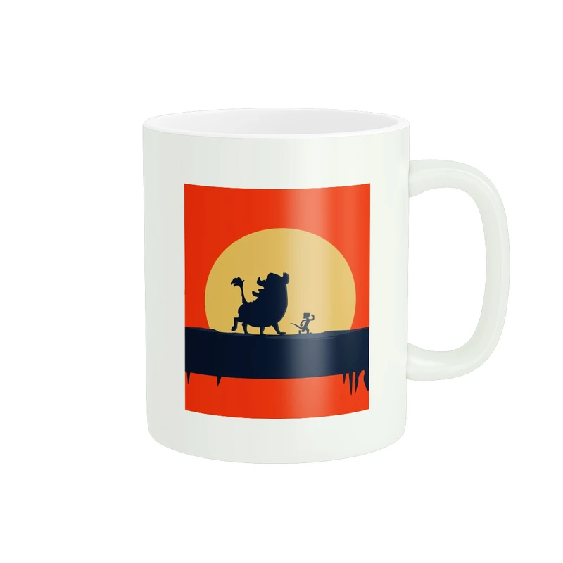 ماگ پاد آفرین مدل کارتون شیرشاه کد 1805