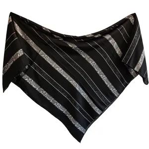 روسری زنانه مدل نخ ابریشم مجلسی کد 4149