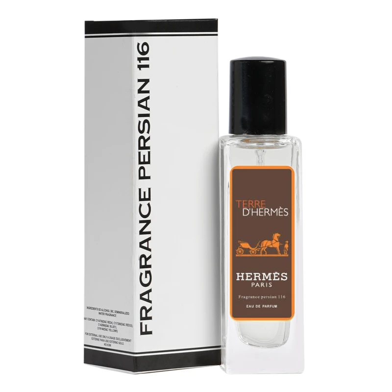 ادو پرفیوم مردانه فراگرنس پرشیا 116 مدل تق هرمس با رایحه معتدل حجم 35 میلی لیتر
