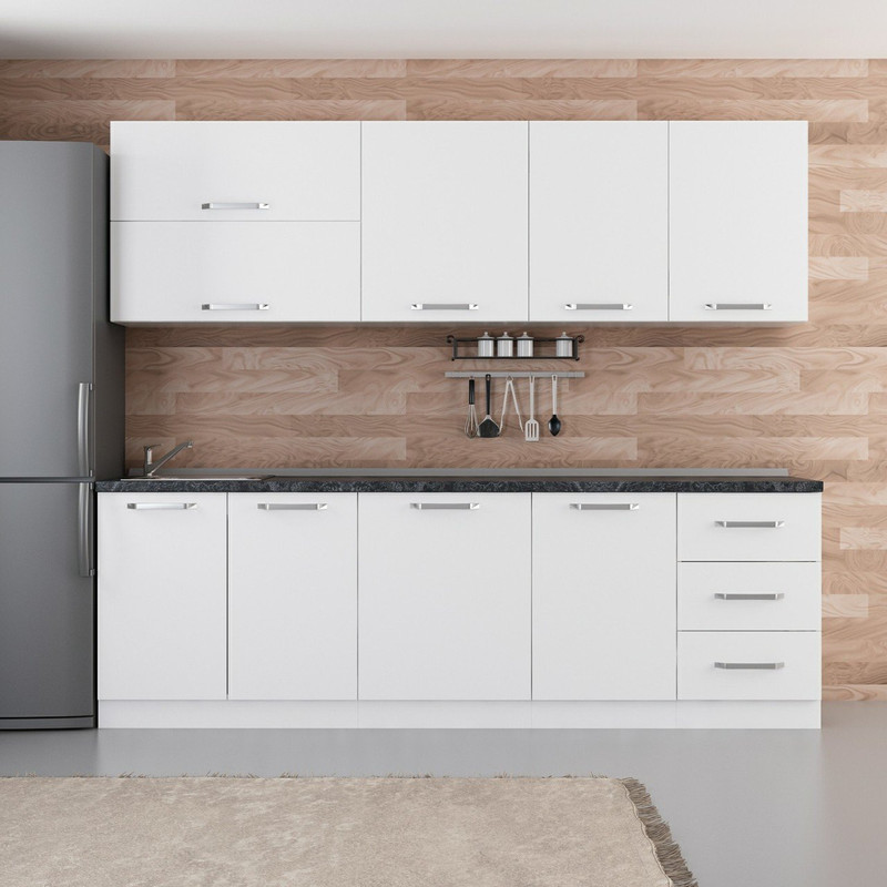 کابینت آشپزخانه مدل B-1 Minar 250 cm مجموعه دو عددی