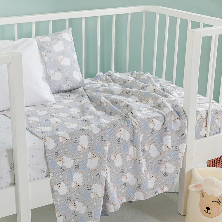 روتختی انگلیش هوم مدل Little Lamb سایز 100x150 سانتی متر