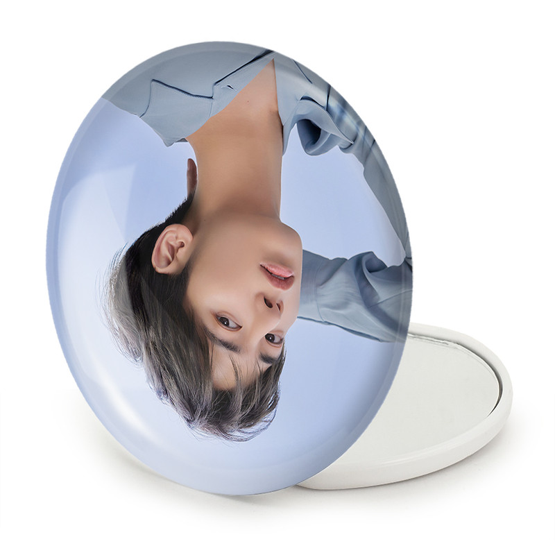 آینه جیبی خندالو طرح تهیون گروه تی اکس تی TXT مدل تاشو کد 20065