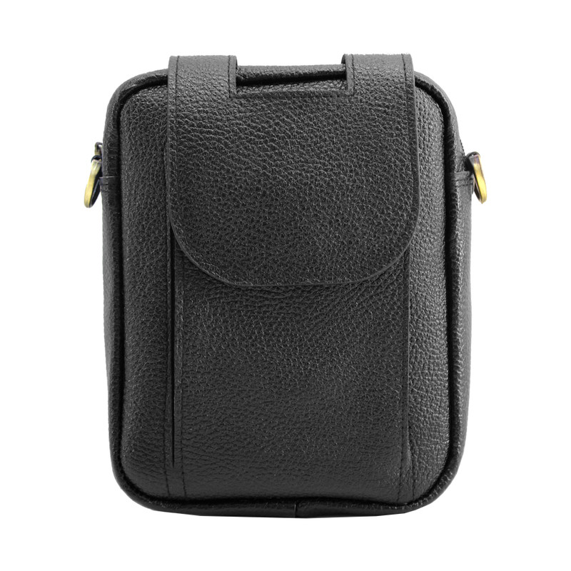 کیف رودوشی مردانه چرم آرا مدل d034 کد f1