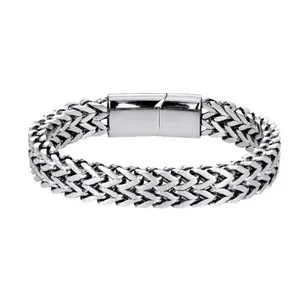 دستبند مردانه مدل دو جانبه مگنتی