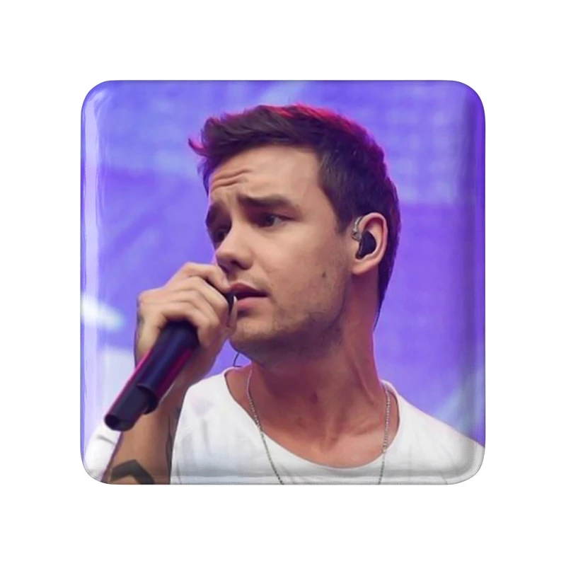 مگنت خندالو طرح لیام پین گروه موسیقی وان دایرکشن One Direction  مدل مربعی کد 18935