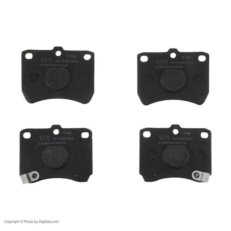 لنت ترمز جلو آی پی ان سی مدل 1-1001n مناسب برای پراید