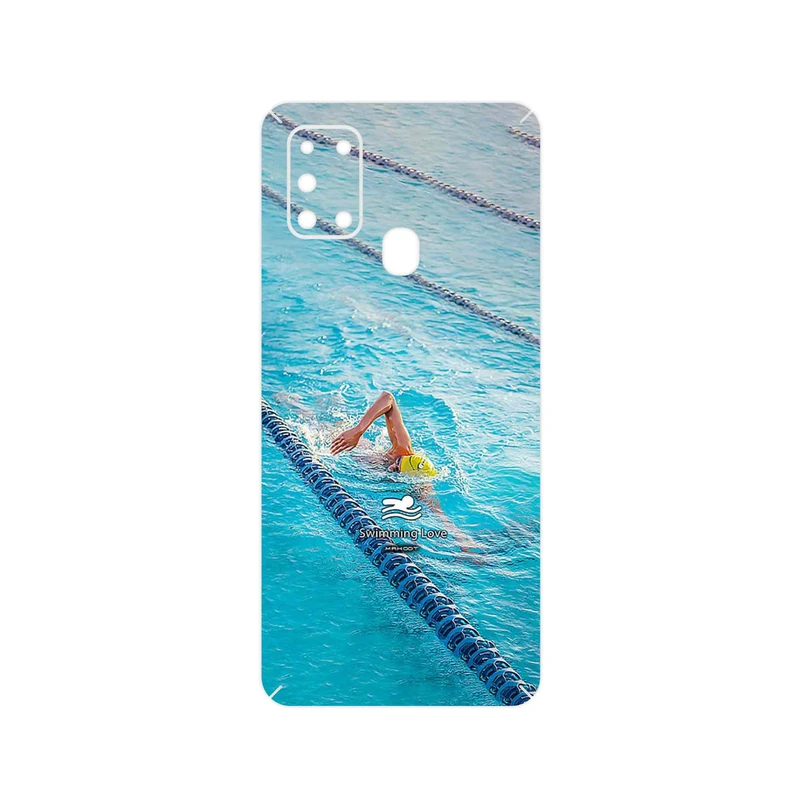 برچسب پوششی ماهوت مدل Swimming مناسب برای گوشی موبایل سامسونگ Galaxy A21s