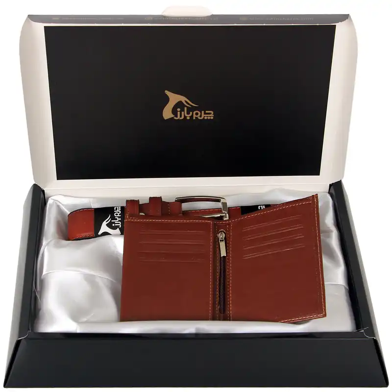 ست هدیه مردانه چرم بارز مدل DS6