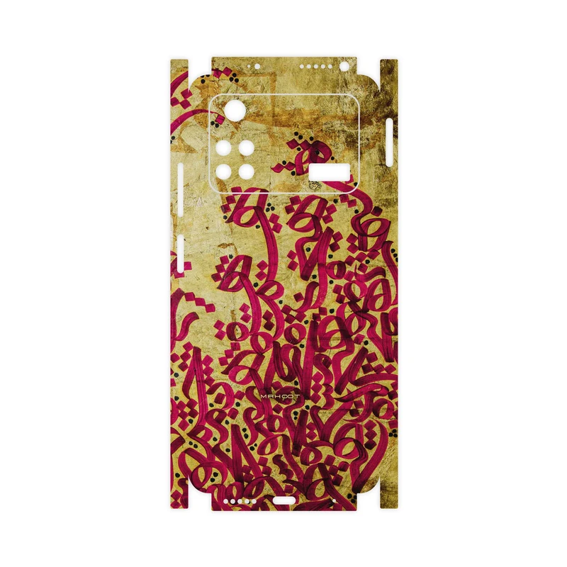 برچسب پوششی ماهوت مدل Nastaliq-5-FullSkin مناسب برای گوشی موبایل شیائومی Poco M4 Pro 4G