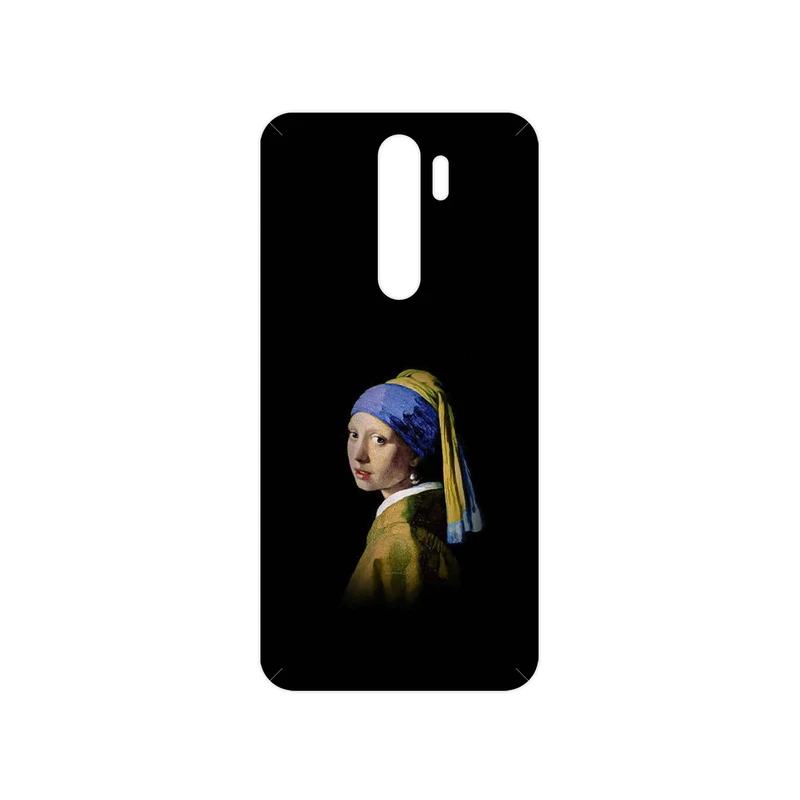 برچسب پوششی ماهوت مدل Girl with a Pearl Earring of Vermeer مناسب برای گوشی موبایل شیائومی Redmi Note 8 Pro