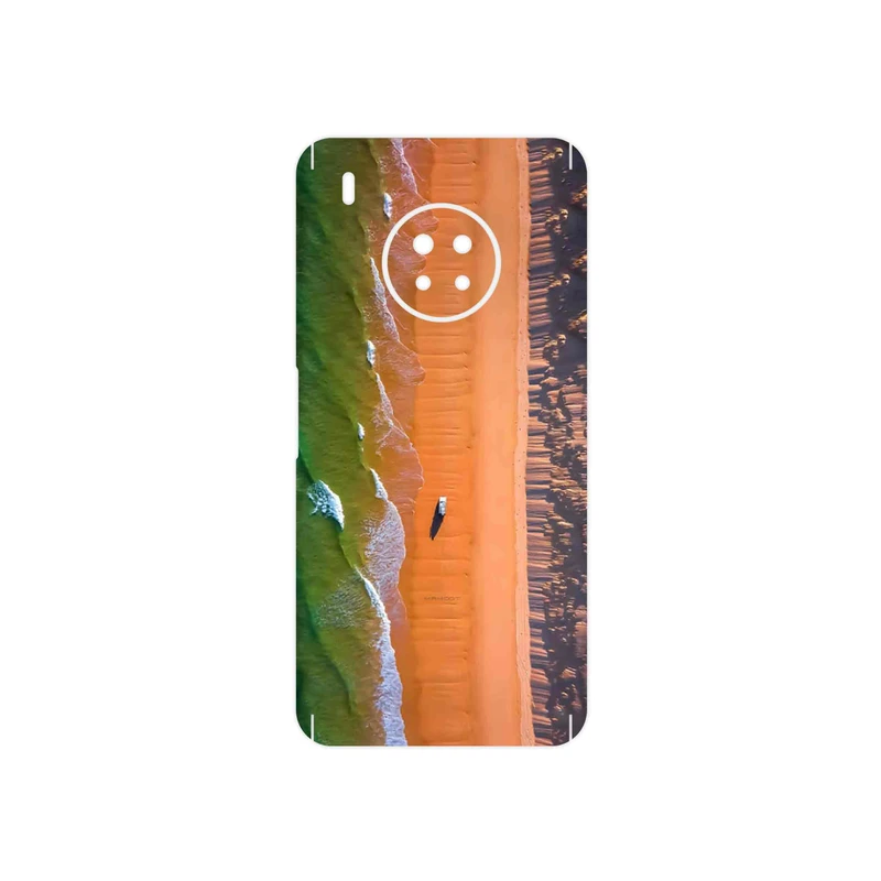 برچسب پوششی ماهوت مدل Beach and Green Sea مناسب برای گوشی موبایل هوآوی Y9a