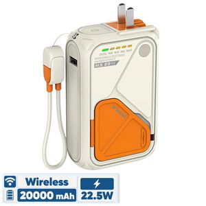 نقد و بررسی پاوربانک بی‌سیم 22.5 وات هیسکا مدل HP-223PD ظرفیت 20000 میلی آمپر ساعت توسط خریداران