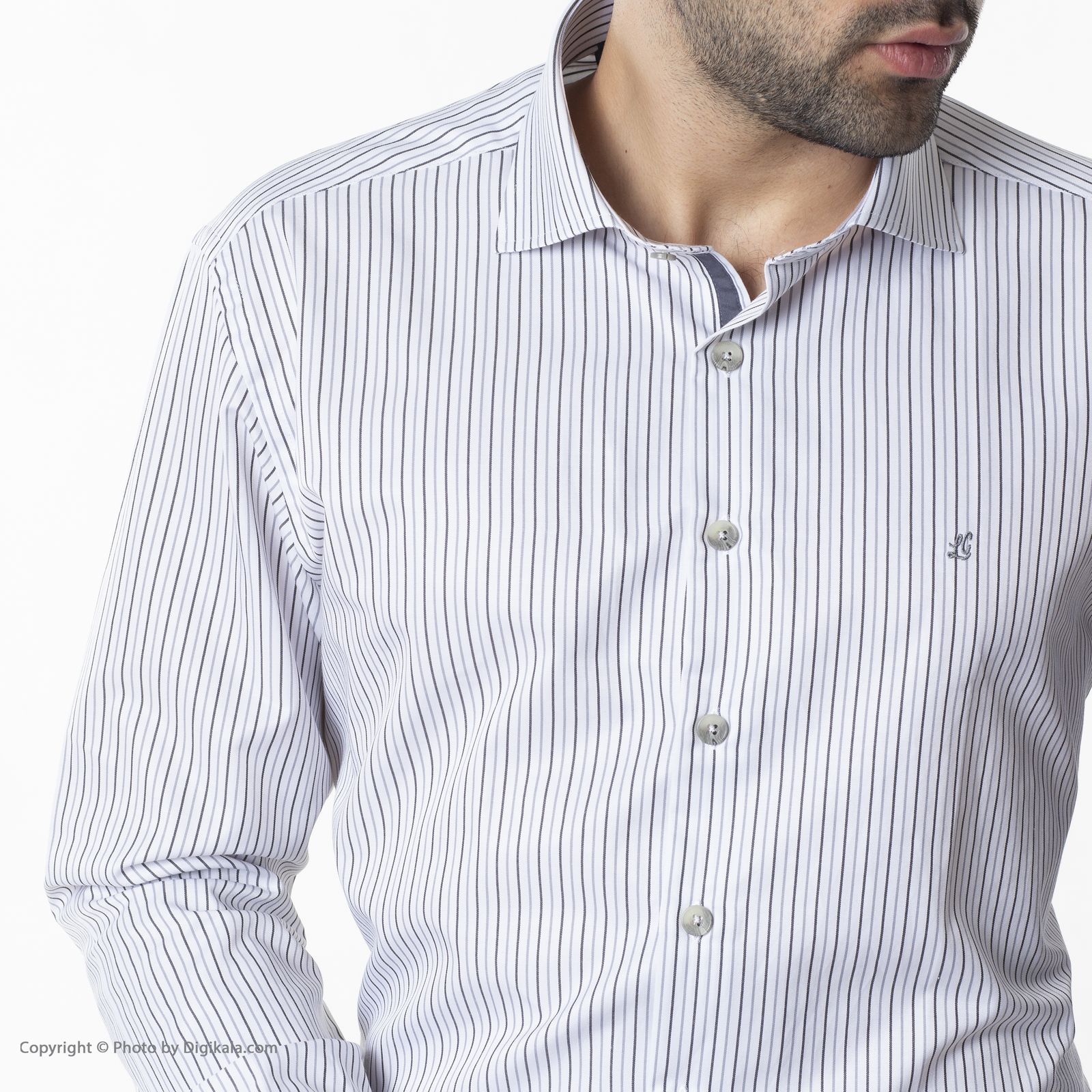 پیراهن مردانه ال سی من مدل 02111182-457 -  - 3
