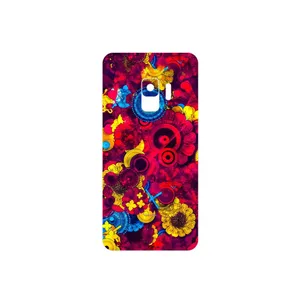 MAHOOT Vector Flower Garden Digital Art Cover Sticker for Samsung Galaxy S9