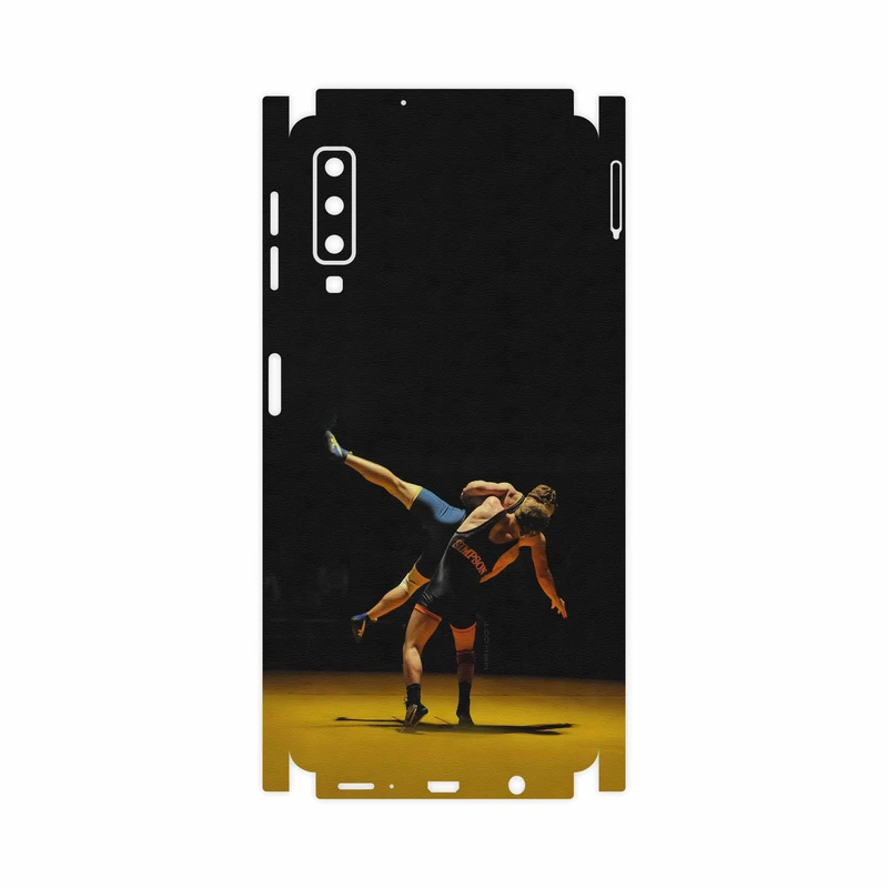 برچسب پوششی ماهوت مدل Wrestling-FullSkin مناسب برای گوشی موبایل سامسونگ Galaxy A7 2018