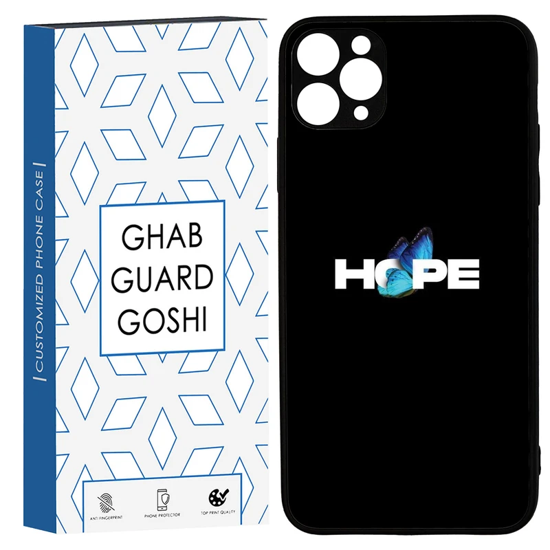 کاور قاب گارد گوشی طرح hope کد TPU-292 مناسب برای گوشی موبایل اپل IPHONE 11promax