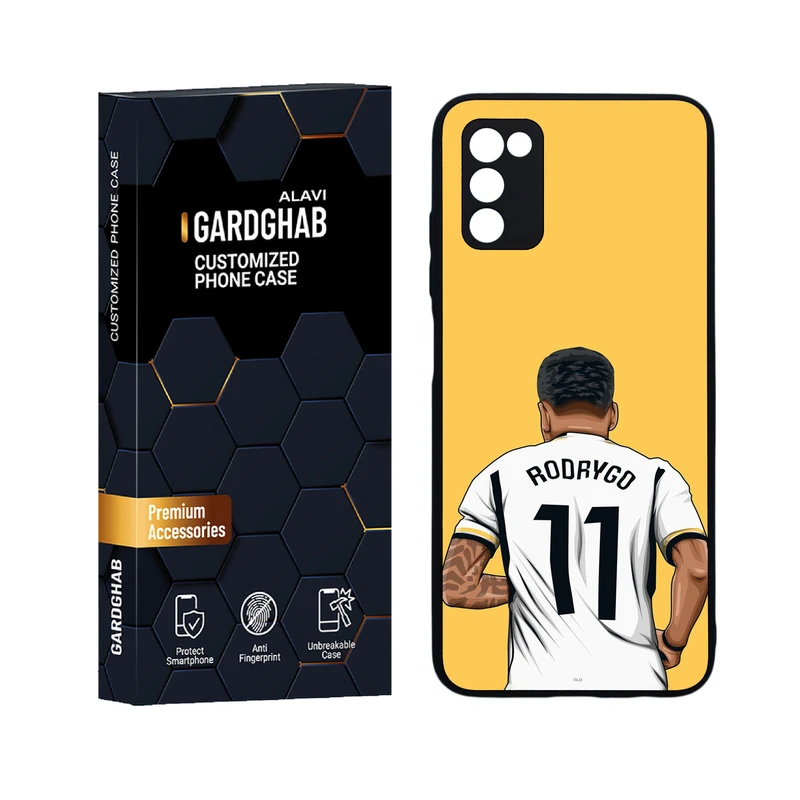 کاور گارد قاب علوی دورژله ای مدل ورزشی مناسب برای گوشی موبایل سامسونگ Galaxy A03s