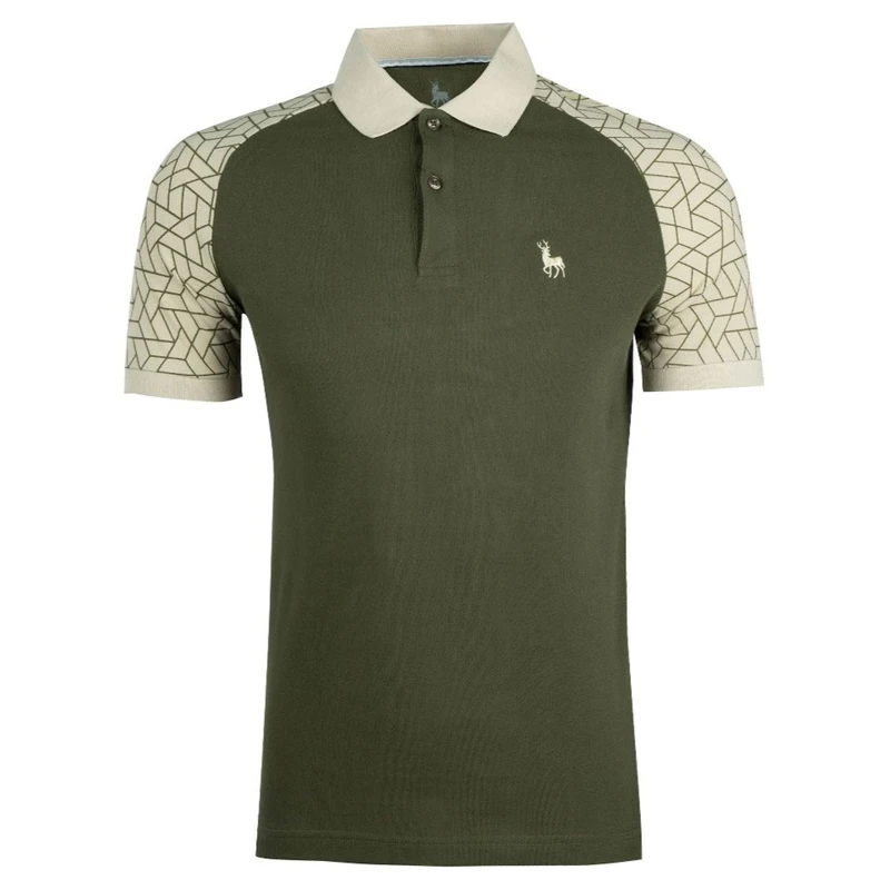 پولوشرت آستین کوتاه مردانه آروما مدل 10203403