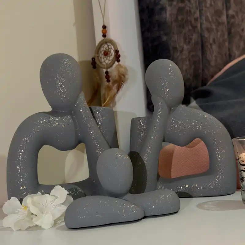 جاشمعی مدل خانواده کد b70 مجموعه 3 عددی