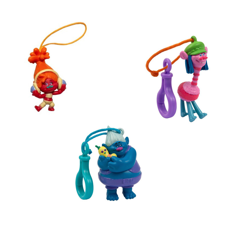 فیگور مدل ترول آویز دار  کد 192 مجموعه 8 عددی