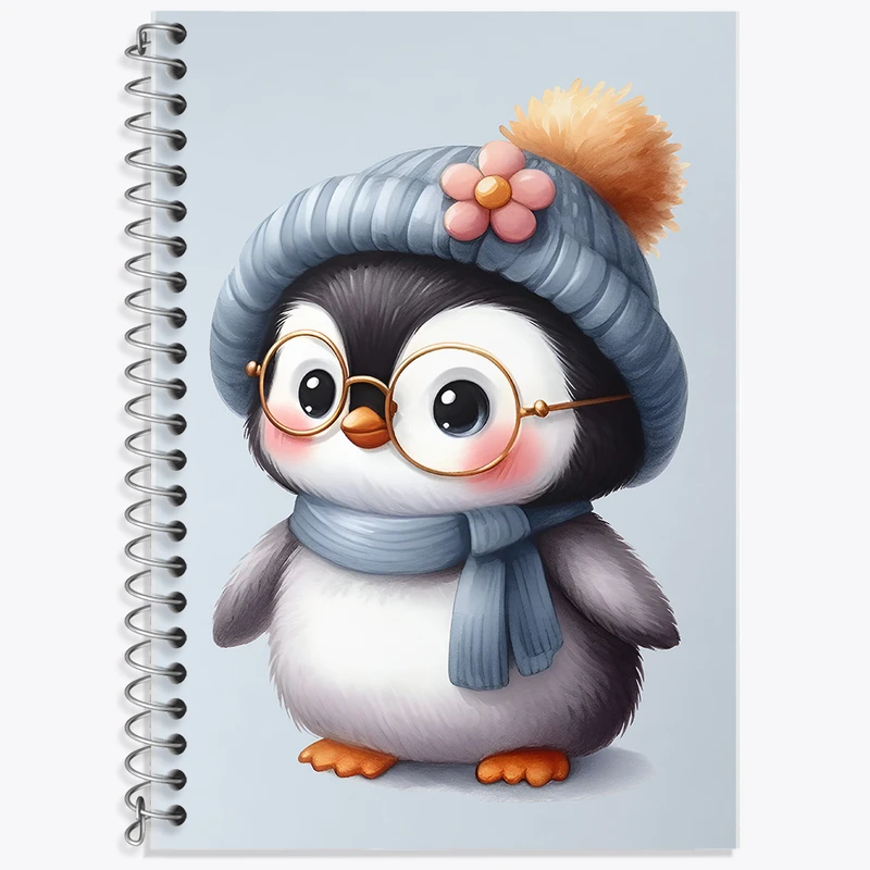 دفتر لغت 50 برگ خندالو طرح پنگوئن کیوت کد N3839