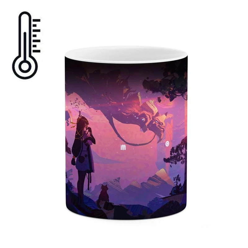 ماگ حرارتی کاکتی مدل انیمه کد mgh17423