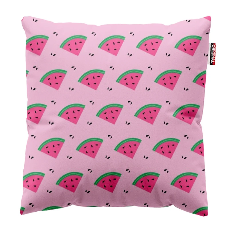  کوسن پاد آفرین طرح هندونه سایز 30*30 سانتی متر کد 924