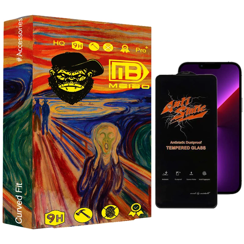 محافظ صفحه نمایش آنتی‌استاتیک میبو مدل Armor 007 مناسب برای گوشی موبایل اپل iphone 13 pro max