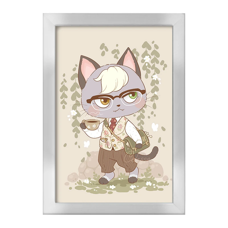 تابلو خندالو طرح بازی انیمال کراسینگ (Animal Crossing) کد 32671