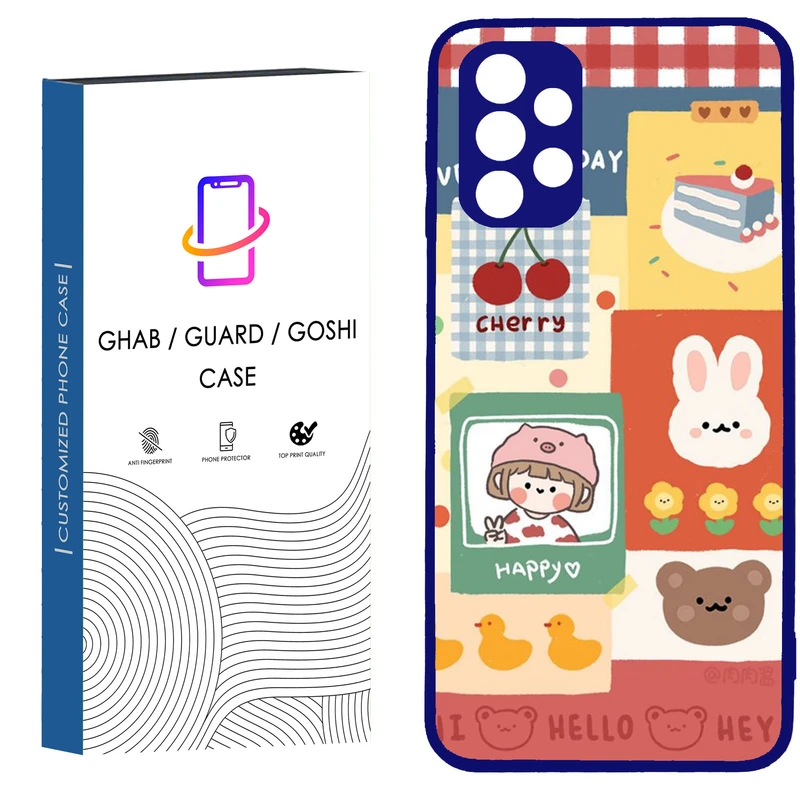 کاور قاب گارد گوشی طرح دخترانه کد BN TPUمناسب برای گوشی موبایل سامسونگ Galaxy A32 4G