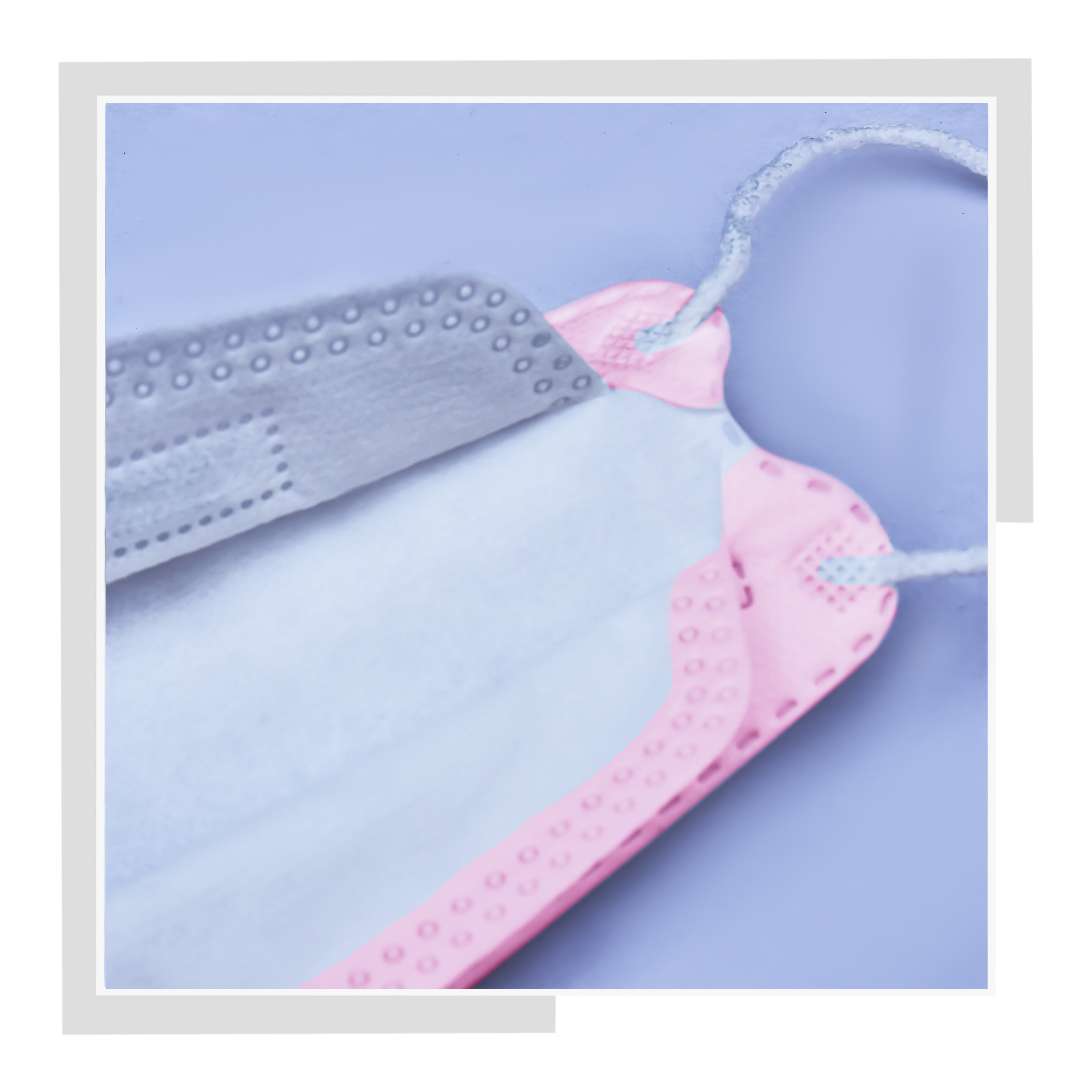 ماسک تنفسی اس اچ ام کد LY4-0072-SO بسته 5 عددی