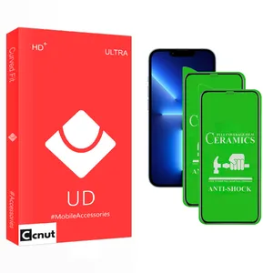 Coconut UD GLASS Ceramics Screen Protector For Apple iPhone 13 Pro Pack Of 2