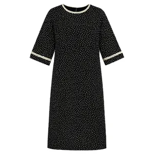 پیراهن یقه گرد زنانه مدل D-440