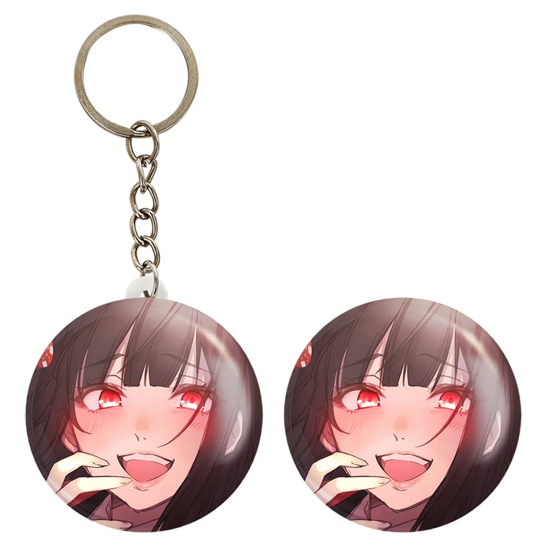 پیکسل خندالو مدل یومکو انیمه دختر کد 12135 به همراه جاکلیدی