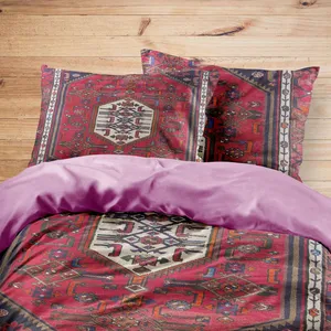 سرویس روتختی مدوپد طرح فرش زنجان مدل C-Zanjan07 یک نفره 4 تکه