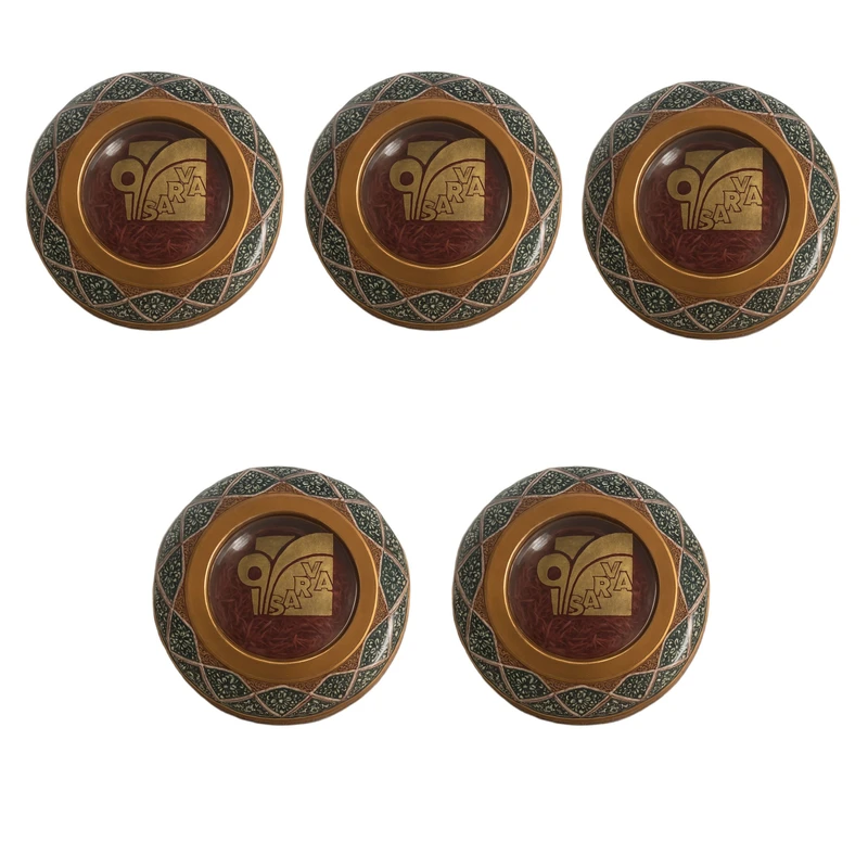 زعفران نگین سروا - 0.22 مثقال مجموعه 5 عددی