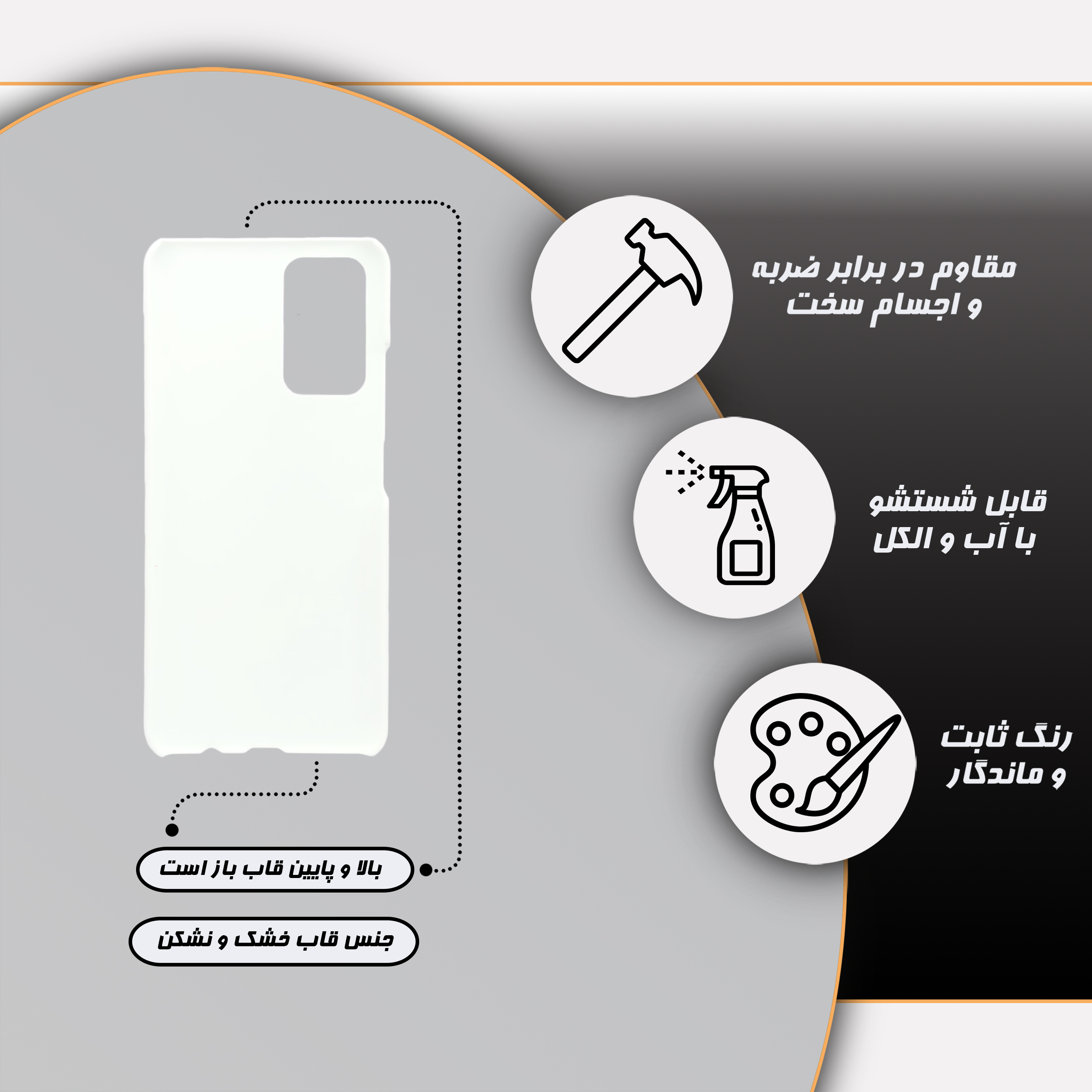 کاور گارد قاب مدل فانتزی مناسب برای گوشی موبایل شیائومی poco M4 pro