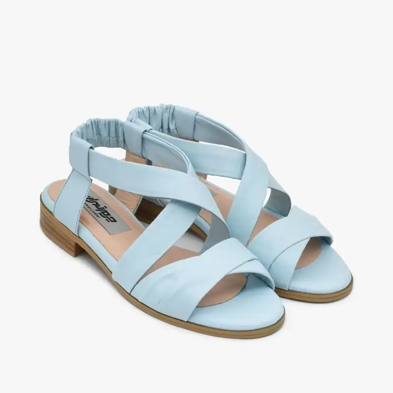 صندل زنانه چرم تهران مدل A93A