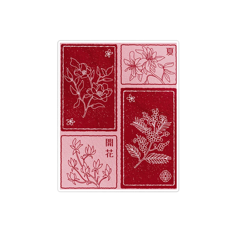   استیکر لپ تاپ ویندی دیزاین طرح japan مدل VINDI1317