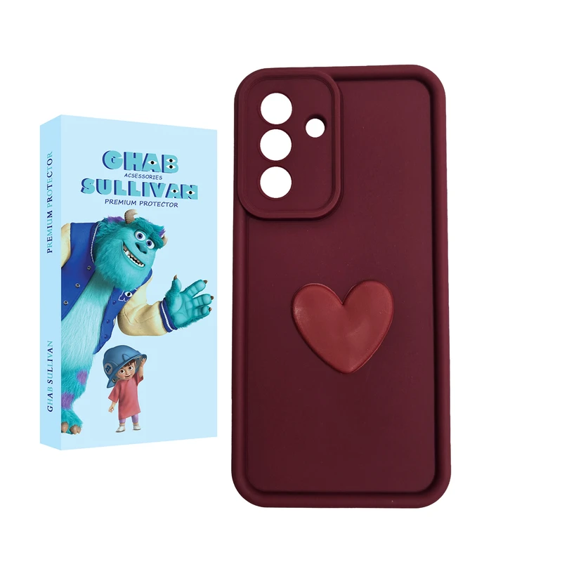 کاور قاب سالیوان مدل SOLID HEART مناسب برای گوشی موبایل سامسونگ Galaxy A36/ A56