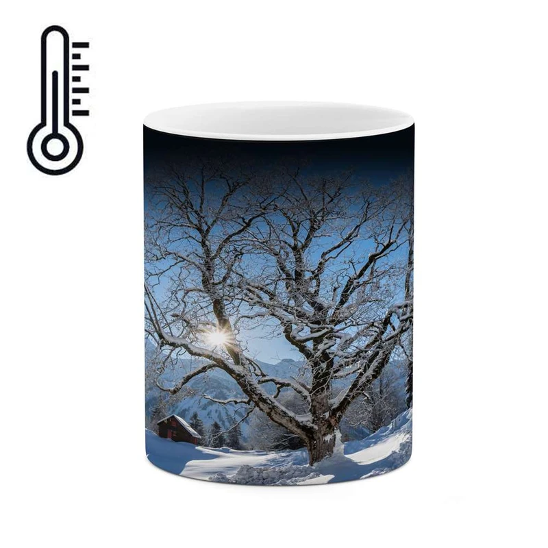 ماگ حرارتی کاکتی مدل منظره کد mgh17783